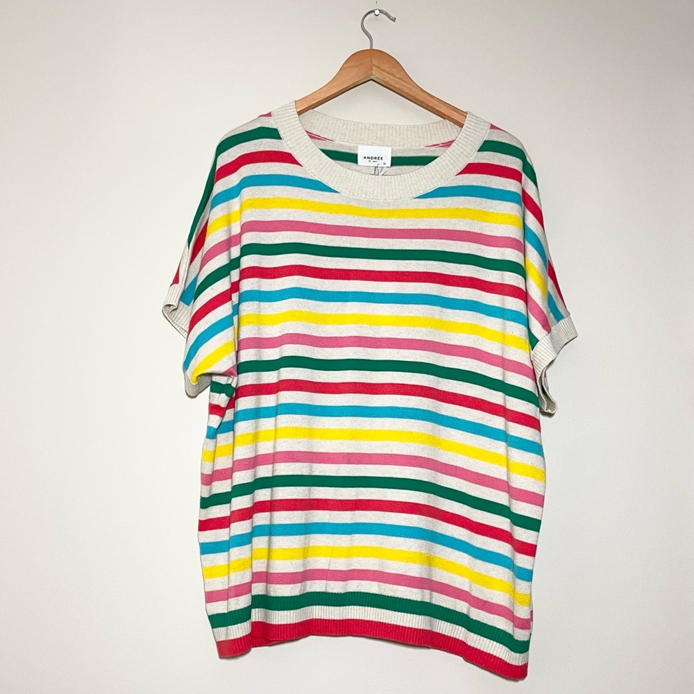 Final! NWT Andree by Unit Striped Sweater Top